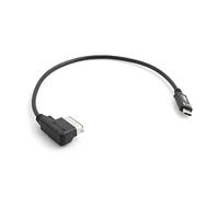 SYSTEM-S Coche Media en AUX Flash Drive Male a USB 3.1 Type C Male Adaptador Cable 100 cm para Volkswagen para Audi AMI MDI