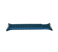 System-S Correa 38 40 41 mm de silicona flexible magnética compatible con Apple Watch Smartwatch Azul Oscuro, Azul-Azul Oscuro, Eine Grösse, Clásico