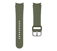 System-S Correa flexible de silicona 22 mm para Samsung Galaxy Watch 4 Smartwatch Verde