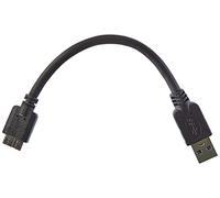 SYSTEM-S Corto Micro USB 3.0 Cable (USB 3.0 Micro-B) Cable de Datos Cable de Carga 10 cm para Samsung Galaxy Note 3