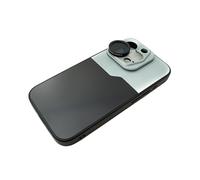 SYSTEM-S CPL Filter 37mm Circular Polarizer Lente con Funda para iPhone 15 Pro