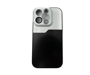SYSTEM-S CPL Filter Circular Polarizer Lente con Funda Negra para iPhone 14 Pro