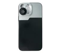 SYSTEM-S CPL Filtro 37 mm Polarizador Circular Lente con Funda Negro para iPhone 13 Pro MAX