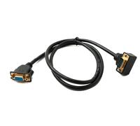 SYSTEM-S D Sub15 Cable 100 cm HD VGA 15 Pin Macho a Hembra DB15
