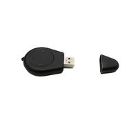 System-S - Estación de carga con adaptador USB 2.0 para reloj inteligente Honor Watch GS4, cable negro