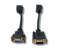 System-S Ethernet VGA a través de IP convertidor 2 x 15 cm VGA a LAN RJ45 Hembra 20 m Alcance