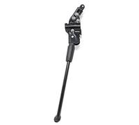 SYSTEM-S Fahrradständer Universal Seitenständer 4cm Lochabstand Soporte Lateral Bicicleta, Unisex Adulto, Negro, Uni