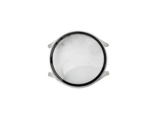 System-S Funda protectora de PC para Samsung Galaxy Watch 5 4 (44 mm), color gris, gris, Eine Grösse