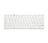 System-S - Funda Protectora de Silicona para Teclado QWERTZ alemán, para MacBook Pro 13" 15" 17" iMac MacBook Air 13", Color Plateado