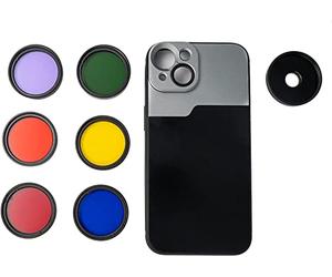 SYSTEM-S Juego de filtros de Color de 37 mm, 6 Unidades, para fotografía de iPhone 14