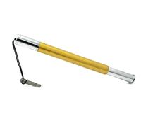 SYSTEM-S Lápiz Capacitivo de Aluminio Amarillo para Tablet, Smartphone, Ordenador portátil, Surface