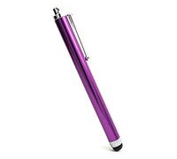 SYSTEM-S Lápiz Capacitivo de Aluminio para Tablet, Smartphone, portátil, Surface, Color Morado