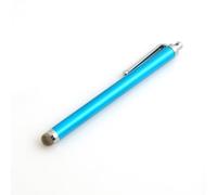 System-S - Lápiz Stylus Fibra Textil Punta Touch Pen Pantalla Capacitiva de lápiz Capacitivo para Smartphone táctil, Tablet PC, PDA, Color Azul