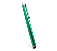 SYSTEM-S Lápiz táctil de Aluminio en Verde para Tablet, Smartphone, Ordenador portátil Surface