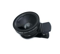SYSTEM-S Lente Macro 0,45x Zoom Close Up Filter Kit con Clip Bolsa en Negro