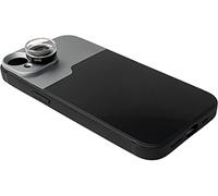 SYSTEM-S Lente Macro 30 filtros microscopio con Funda en Negro para iPhone 14 Plus