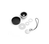 System-S Lente Universal de 0,67 x Gran Angular y Objetivo Macro con sujeción magnética para teléfono móvil, Smartphone, Tableta, PC