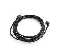 SYSTEM-S Micro USB 2.0 Cable de Datos, Cable de Carga 200 cm 90 Grados acodado Izquierda ángulo Conector