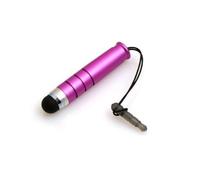 SYSTEM-S Mini Stylus Pen Touch Pen - Lápiz Capacitivo para Smartphone, Tableta, PC, PDA, Color Rosa