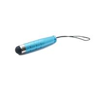 SYSTEM-S Mini Stylus Touch Pen - Lápiz Capacitivo para Smartphone y Tablet, Color Azul Claro