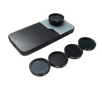 SYSTEM-S ND Filter Set 37mm Neutraldichte mit Gewinde Hülle und Tasche für iPhone 15