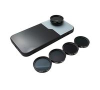 SYSTEM-S ND Filter Set 37mm Neutraldichte mit Gewinde Hülle und Tasche für iPhone 15 Plus