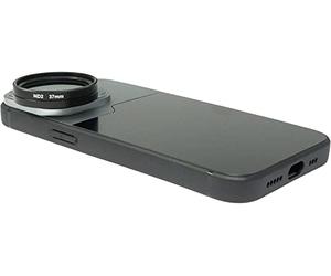 SYSTEM-S ND - Juego de filtros para iPhone 14 Pro (Densidad Neutra, 37 mm, Incluye Funda y Funda)