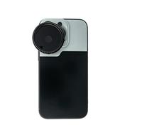 System-S ND Vario Filtro 37 mm 2 a 4000 Densidad Neutra con Funda para iPhone 13 Pro, Color Negro