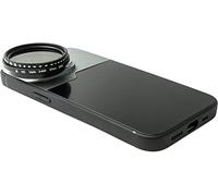 SYSTEM-S ND Vario Filtro 37 mm 2 a 4000 Densidad Neutra con Funda para iPhone 14 Pro