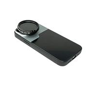 SYSTEM-S ND Vario Filtro 37mm 2 a 4000 Densidad Neutral con Funda para iPhone 13 Mini