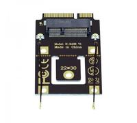 SYSTEM-S NGFF Adaptador M.2 Key A a Mini PCI E PCI Express Cable para Tarjeta WLAN Bluetooth