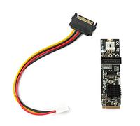 System-S NVME Cable de 20 cm M-Key NGFF Macho a USB 3.1 y 2.0 Panel Frontal Tipo E Hembra