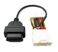 System-S OBD2 - Cable Adaptador de escáner de diagnóstico de 16 Pines para Tesla Model 3 & Y, Color Negro
