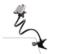 System-S - Soporte con Brazo Flexible Cuello de Cisne Soporte para Smartphone con Pinza Doble