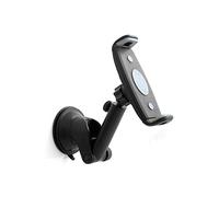 System-S Soporte de Cuello de Cisne para Parabrisas de Coche y Mesa con Ventosa para Smartphone, Tablet PC de 10,5 - 17 cm