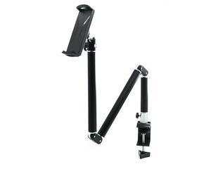 System-S Soporte de Mesa Giratorio 360°, inclinable 180°, Soporte con Cerradura para tabletas de 8.0" a 11.0"