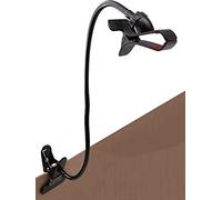 System-S Soporte Universal Flexible para Mesa y Cama, Cuello de Cisne, Brazo de sujeción para Smartphone