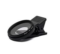 SYSTEM-S Star Filter 6 Puntos 37 mm Star Light Lente con Clip para Smartphones en Negro
