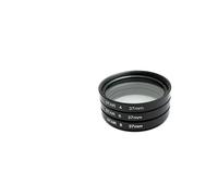 SYSTEM-S Star Filter Set 37mm 4 6 8 Puntos Lente para Smartphone Fotografía en Negro
