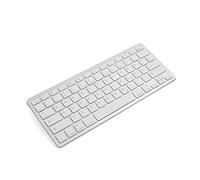 System-S Teclado inalámbrico QWERTZ para iOS/Android/Mac/Windows