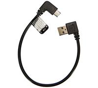System-S USB 3.1 Cable tipo C a USB 2.0 Cable de enchufe de ángulo 2.0, 27 cm