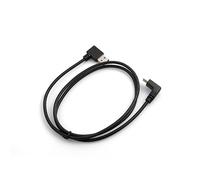 SYSTEM-S USB 3.1 Tipo C Abajo y Arriba Angulado a USB 3.0 Tipo A 90° Derecha Conector en Ángulo Adaptador Cable 98 cm