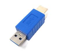 System-S USB A 3.0 Macho a USB Tipo B Hembra convertidor