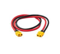 System-S XT60 12AWG Cable 50cm Hembra a Hembra Extensión Adaptador para Panel Solar Panel Solar Módulo Solar