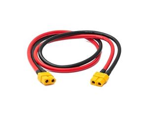 System-S XT60 12AWG Cable 50cm Hembra a Hembra Extensión Adaptador para Panel Solar Panel Solar Módulo Solar