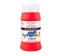 Daler Rowney System3 Original Col.Acrílico Fluorescent Red B.500Ml