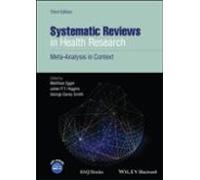 Systematic Reviews In Health Research