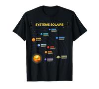 SYSTÈME SOLAIRE - Camiseta Cadeau Chemise Pour Geeks De L'Espace Camiseta