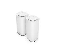 Système WiFi 7 Mesh Linksys Velop Pro 7 Mbe7002 - Routeur Cognitive Mesh Triple Bande Avec Débit Supérieur à 10 Gbit/S - Couverture Multiroom Jusqu’à 550 M² et 400 Appareils - Lot De 2