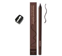 Systemous Eyeliner Pencil, Systemous 24 Hr Waterproof Eyeliner Duo Sharpenable Eye Pencil, Long Lasting 2-in-1 Eye Liner and Eyebrow Pencils Waterproof Eyeliners For Eye Makeup (Graphite)
